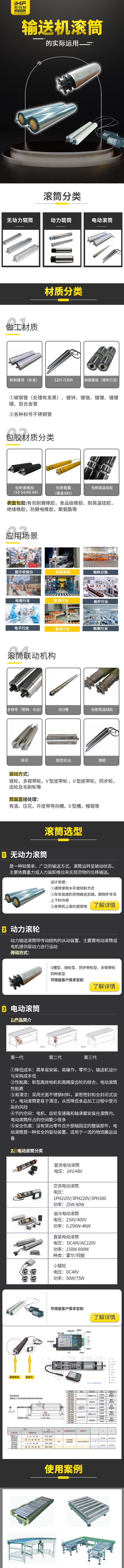 「產(chǎn)品知識(shí)」輸送機(jī)滾筒的實(shí)際運(yùn)用，你知道嗎?